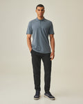 Men's Slim Fit Polo Shirt - Blue 63_602H007_AZU184214_3
