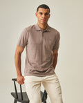 Men's Slim Fit Polo Shirt - Gray 63_602H007_GRI181210_0