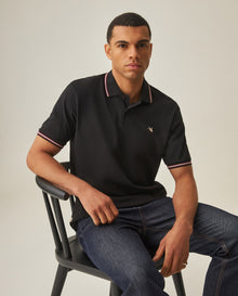 Men´s Regular Polo Shirt - Black 63_602H008_NEG194004_0