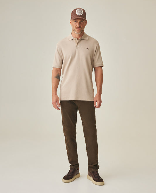 Men´s Regular Polo Shirt - Beige 63_602H009_BEI161010_0