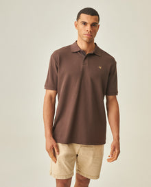 Men´s Regular Polo Shirt - Brown 63_602H009_CAF190916_3
