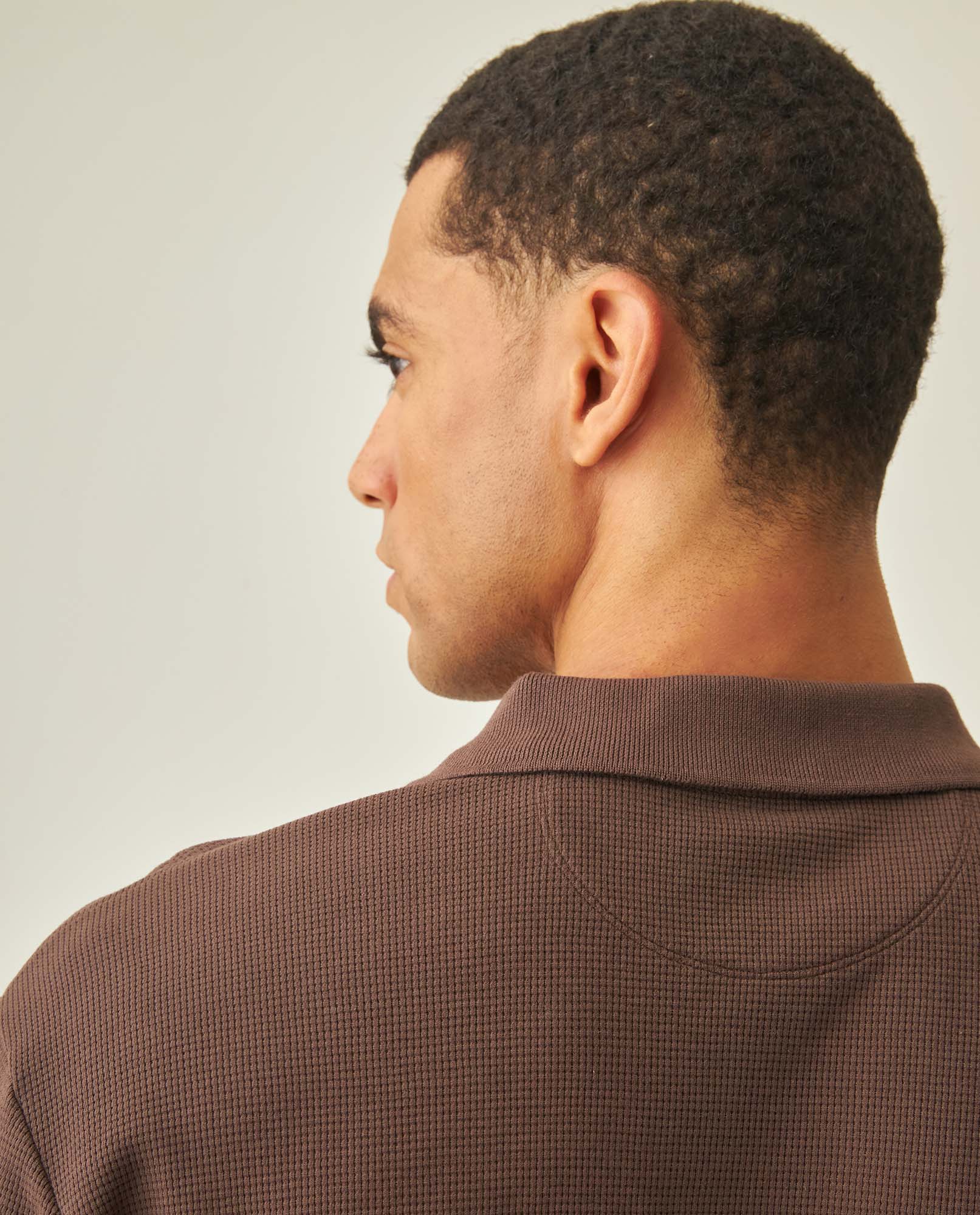 Men´s Regular Polo Shirt - Brown 63_602H009_CAF190916_7