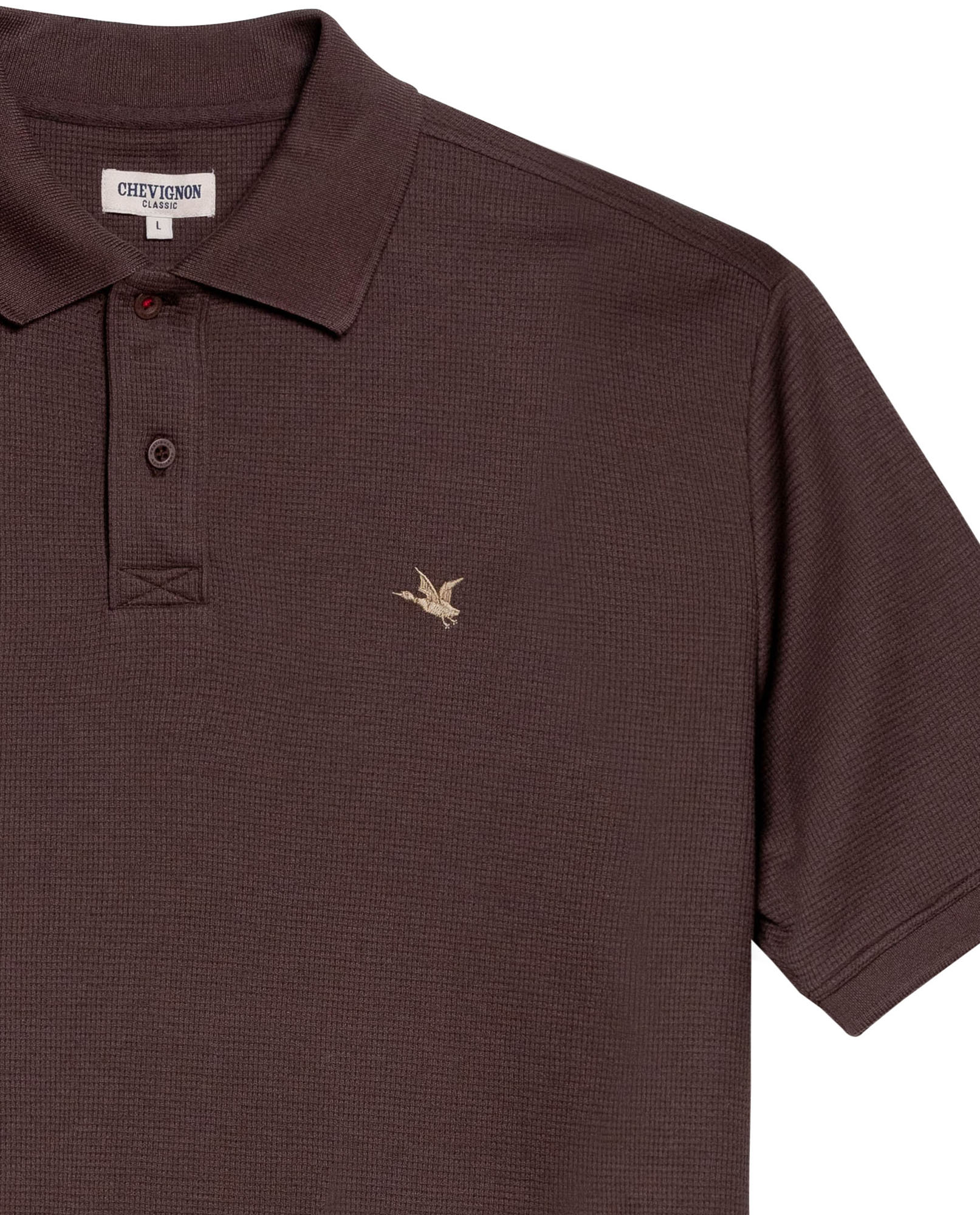 Men´s Regular Polo Shirt - Brown 63_602H009_CAF190916_8