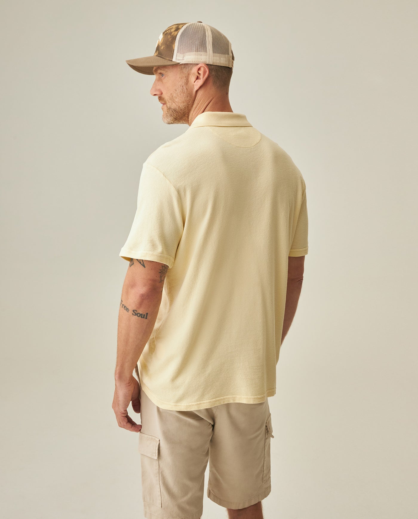 Men´s Regular Polo Shirt - Yellow 63_602H010_AMA120815_6