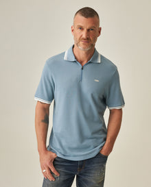 Men´s Slim Polo Shirt - Blue 63_602H011_AZU174111_0