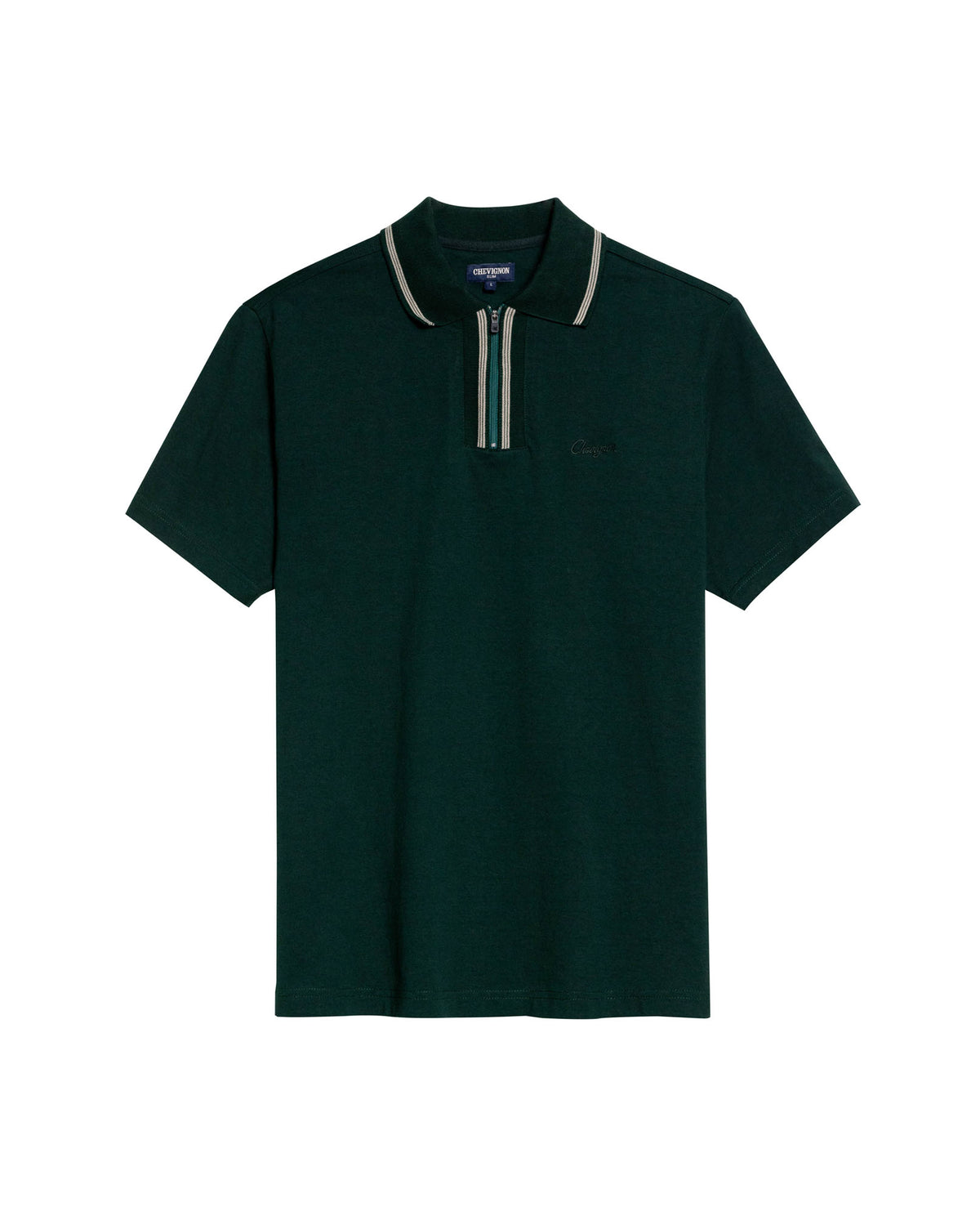 Men´s Slim Polo Shirt - Green 63_602H015_VER195350_4