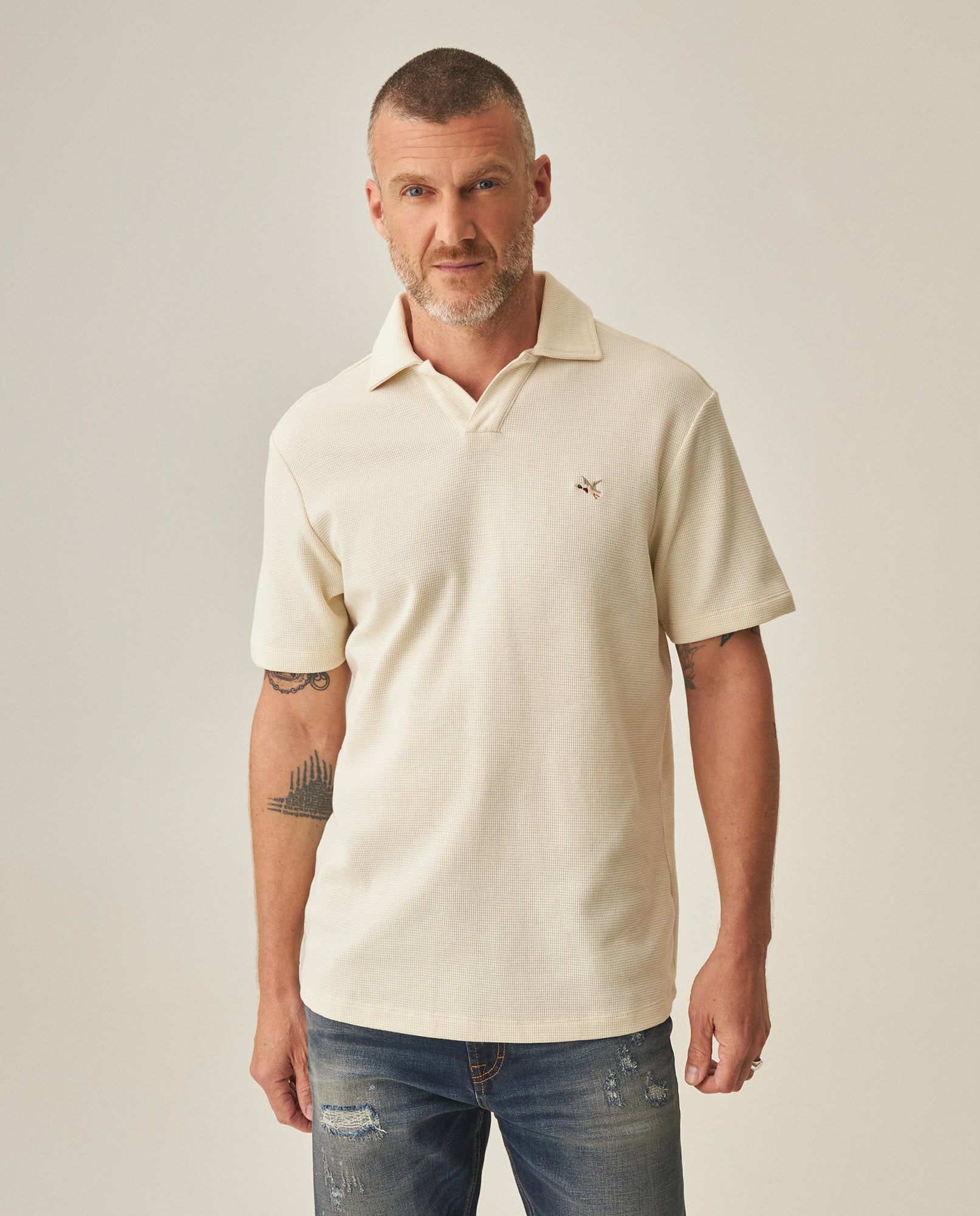 Men´s Slim Polo Shirt - Raw 63_602H017_CRU125202_0