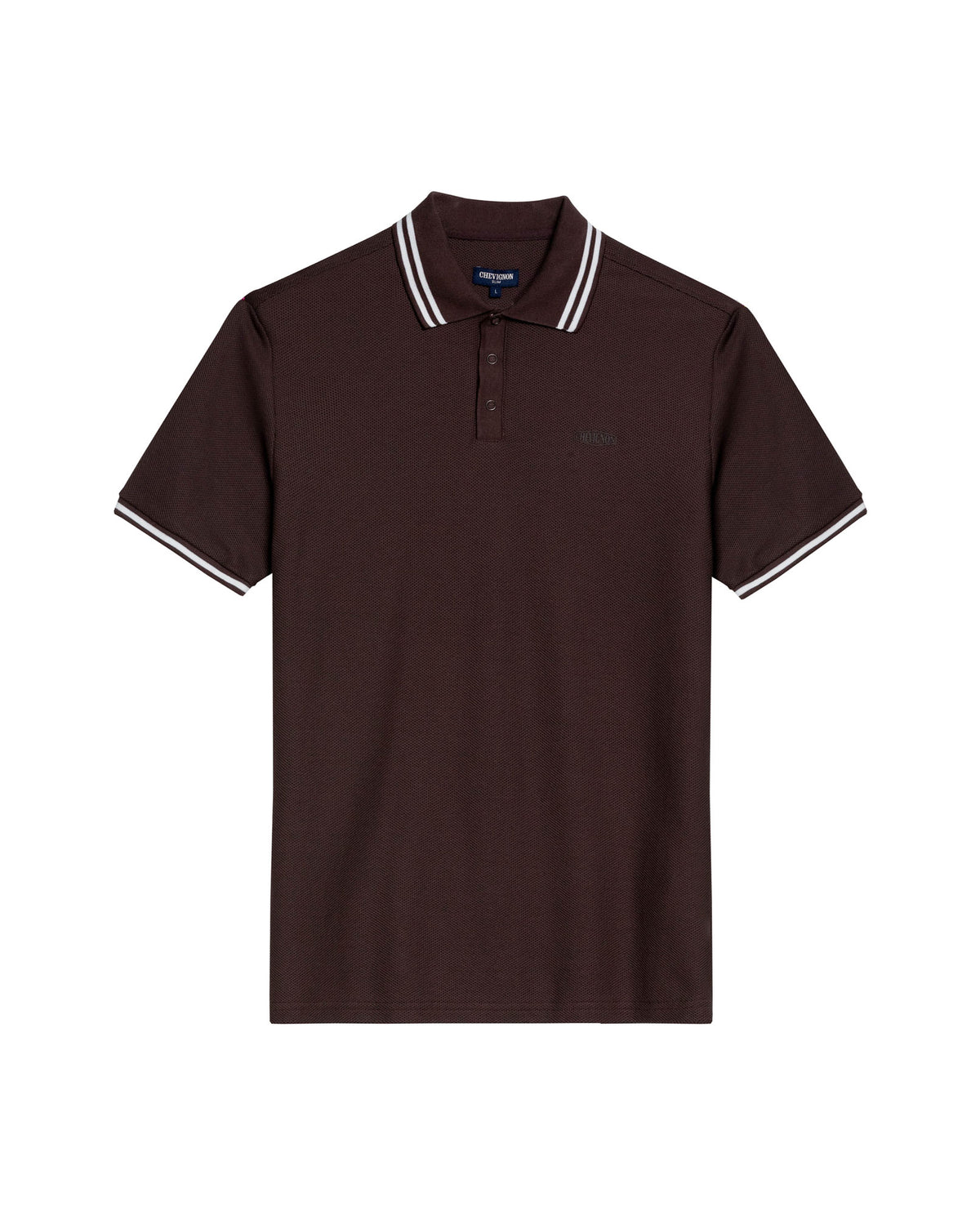 Men´s Slim Polo Shirt - Brown 63_602H018_CAF191016_4