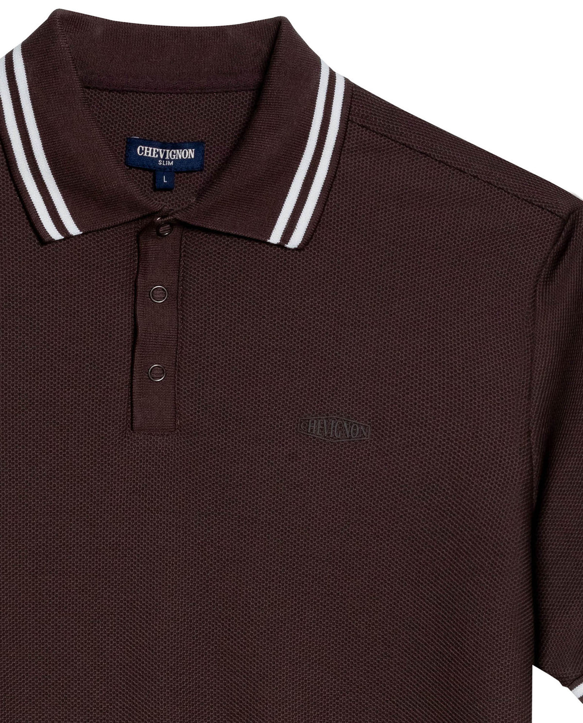 Men´s Slim Polo Shirt - Brown 63_602H018_CAF191016_8