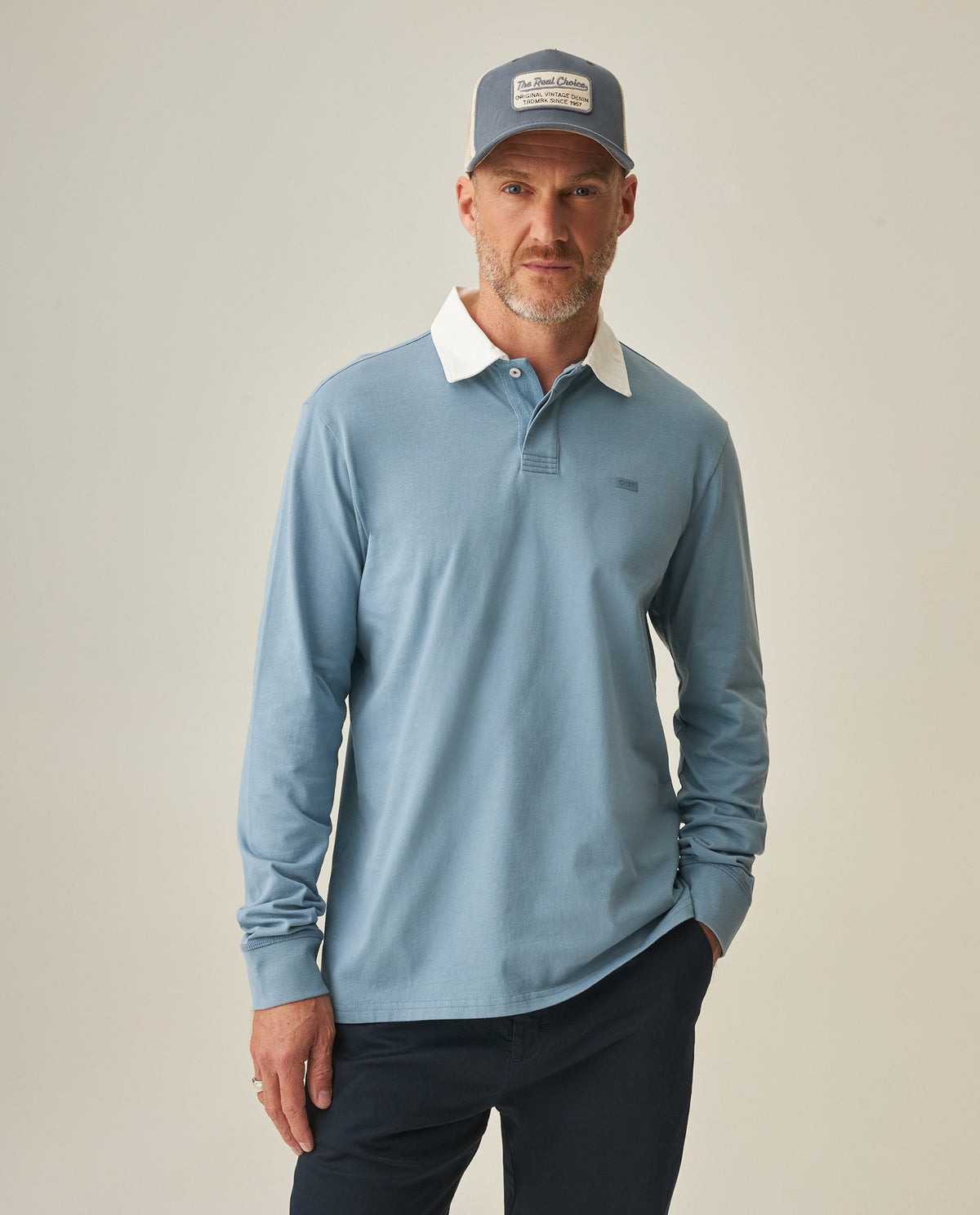 Men´s Regular Polo Shirt - Blue 63_602H019_AZU174111_0