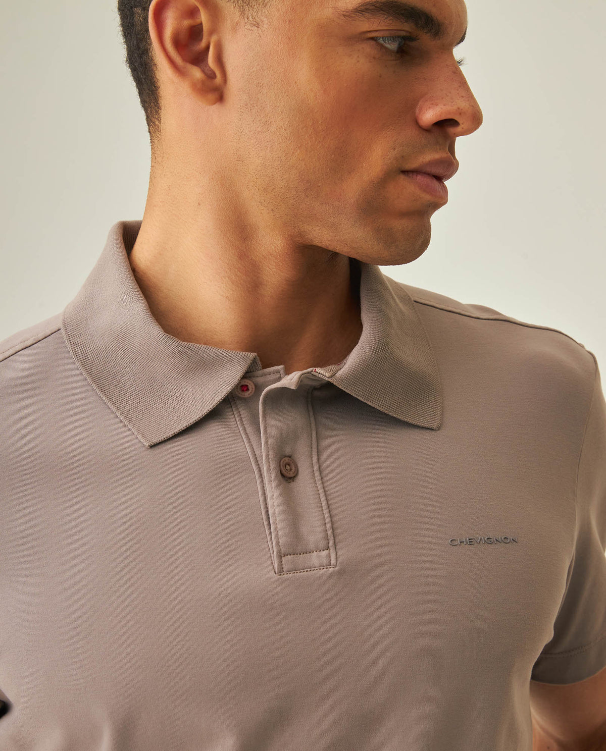 Men´s Slim Polo Shirt - Gray 63_602H029_GRI181210_5