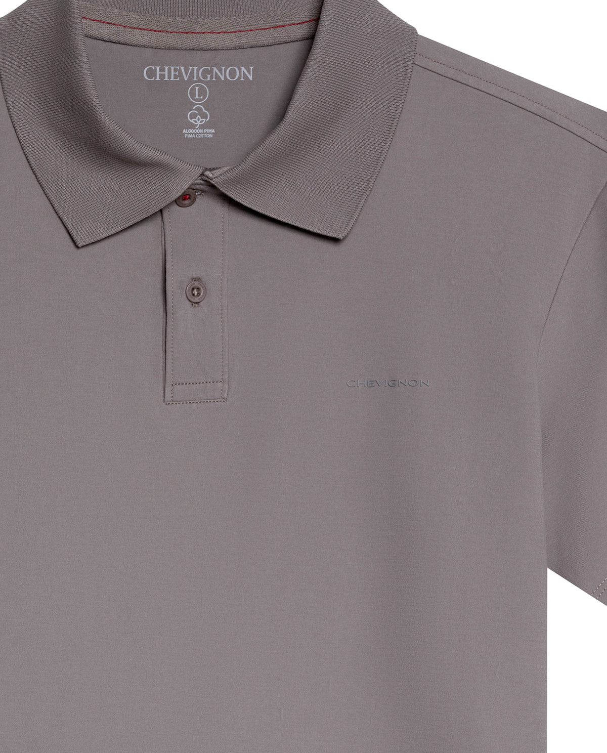 Men´s Slim Polo Shirt - Gray 63_602H029_GRI181210_8