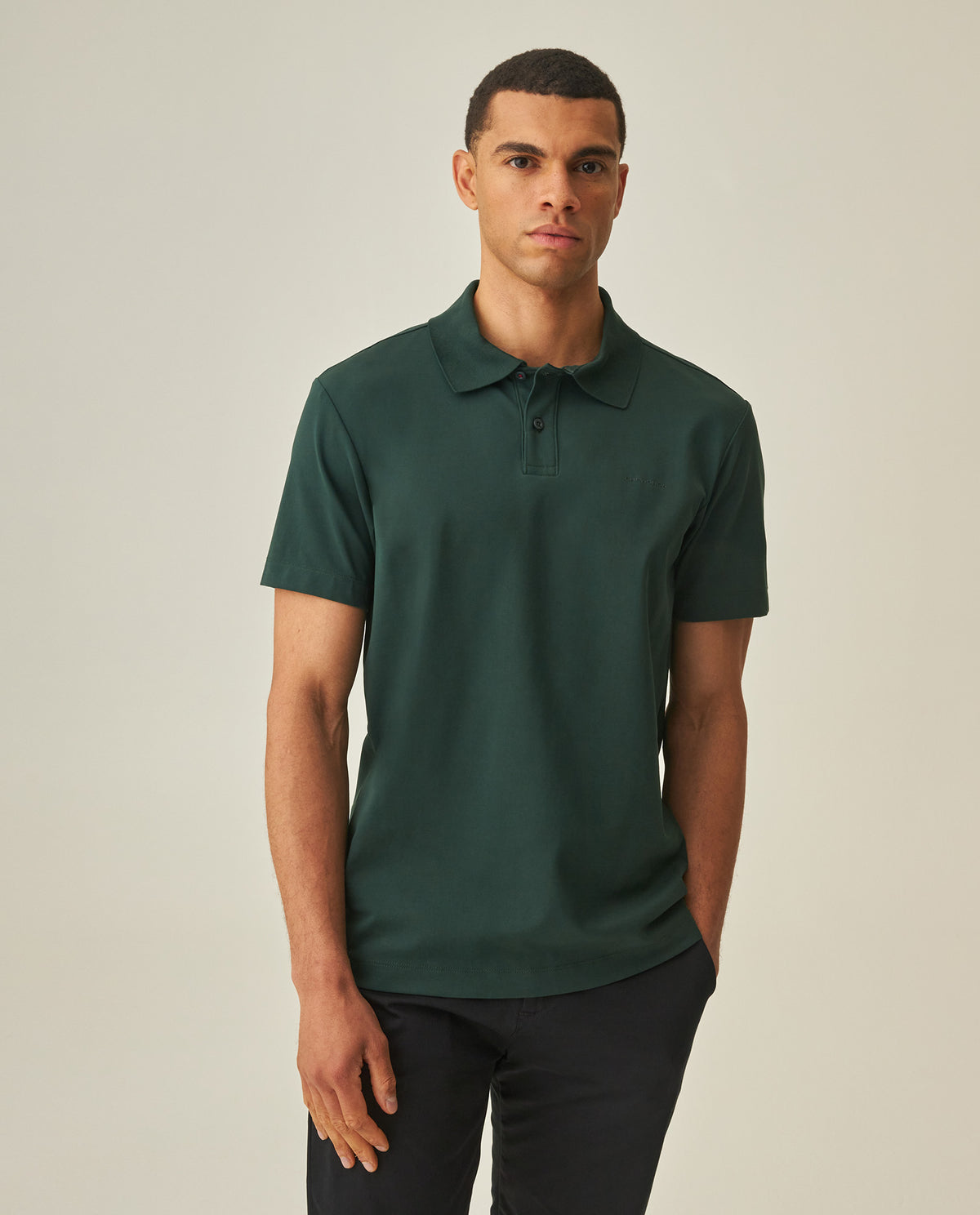 Men´s Slim Polo Shirt - Green 63_602H029_VER195350_0