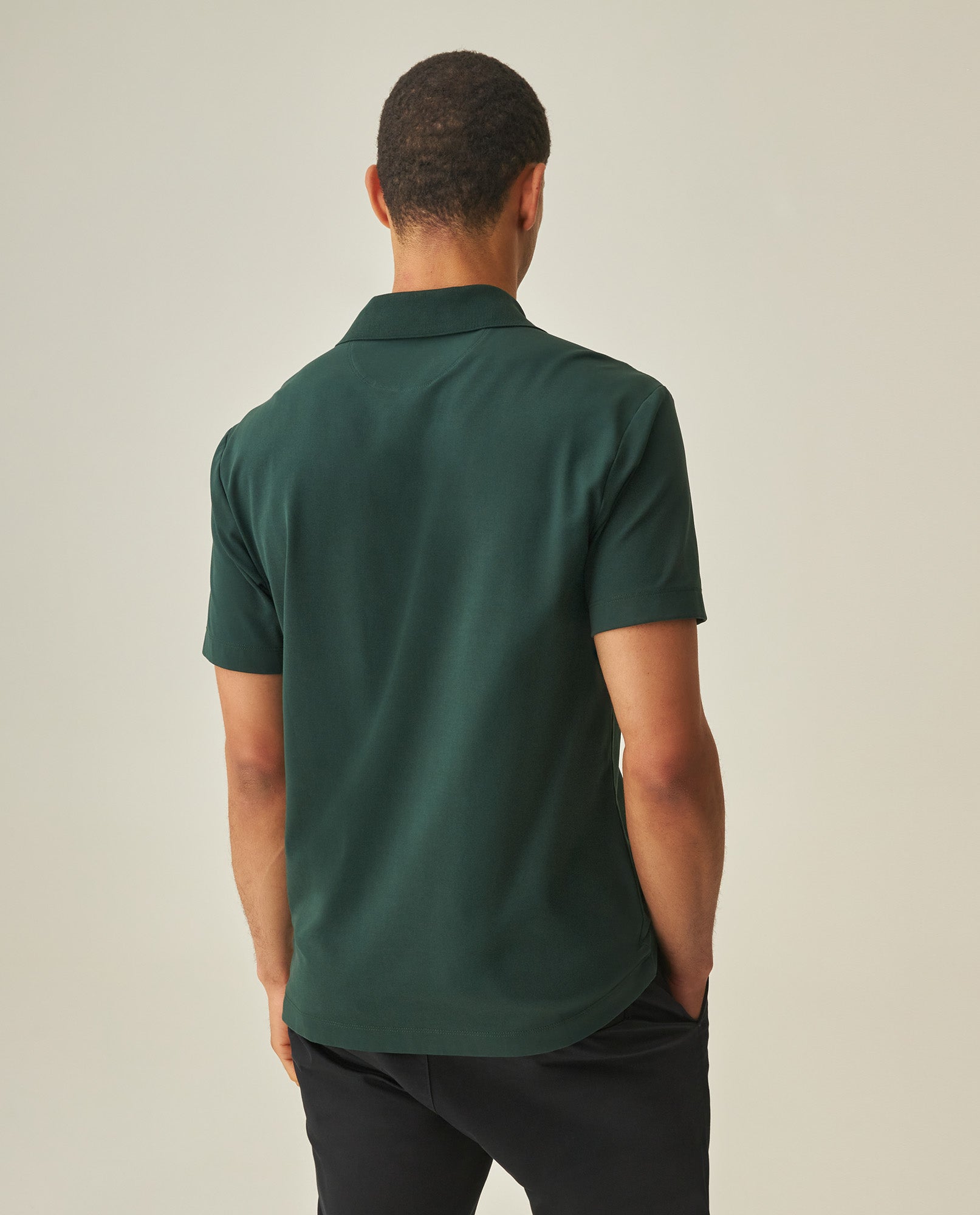 Men´s Slim Polo Shirt - Green 63_602H029_VER195350_6