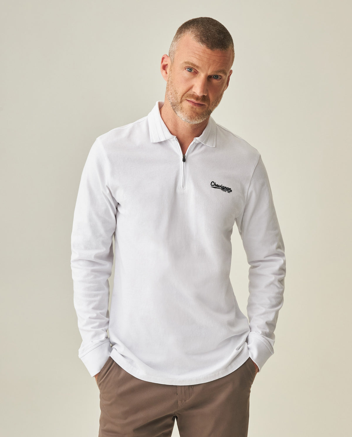 Men´s Slim Polo Shirt - White 63_602H031_BLA110601_3