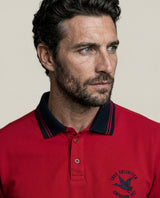 Men´s Slim Polo Shirt - Red 63_605H102_ROJ191555_5