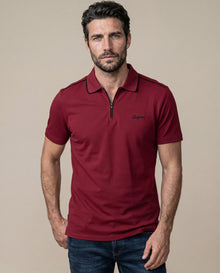 Men´s Cotton Polo Shirt - Red 63_605H109_ROJ191652_0