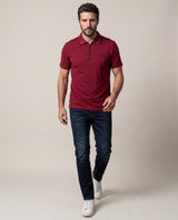 Men´s Cotton Polo Shirt - Red 63_605H109_ROJ191652_4