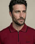 Men´s Cotton Polo Shirt - Red 63_605H109_ROJ191652_5