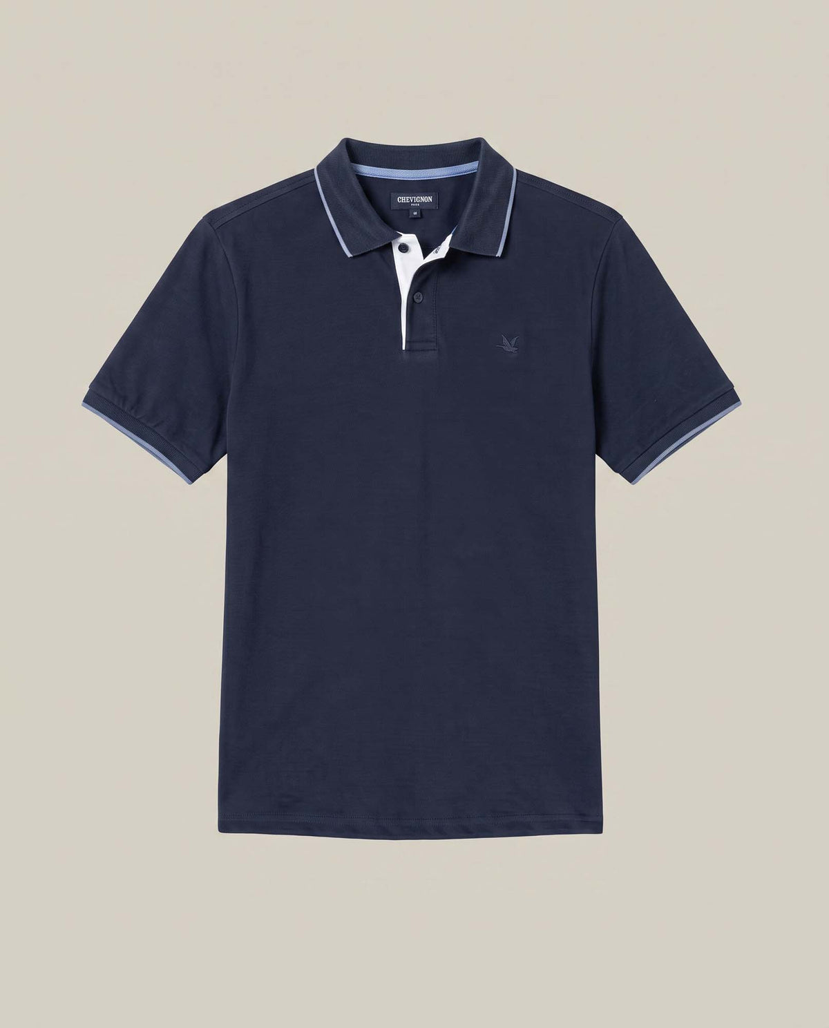 Men's Polo Shirt 605H111 - Blue 63_605H111_AZU153919_3