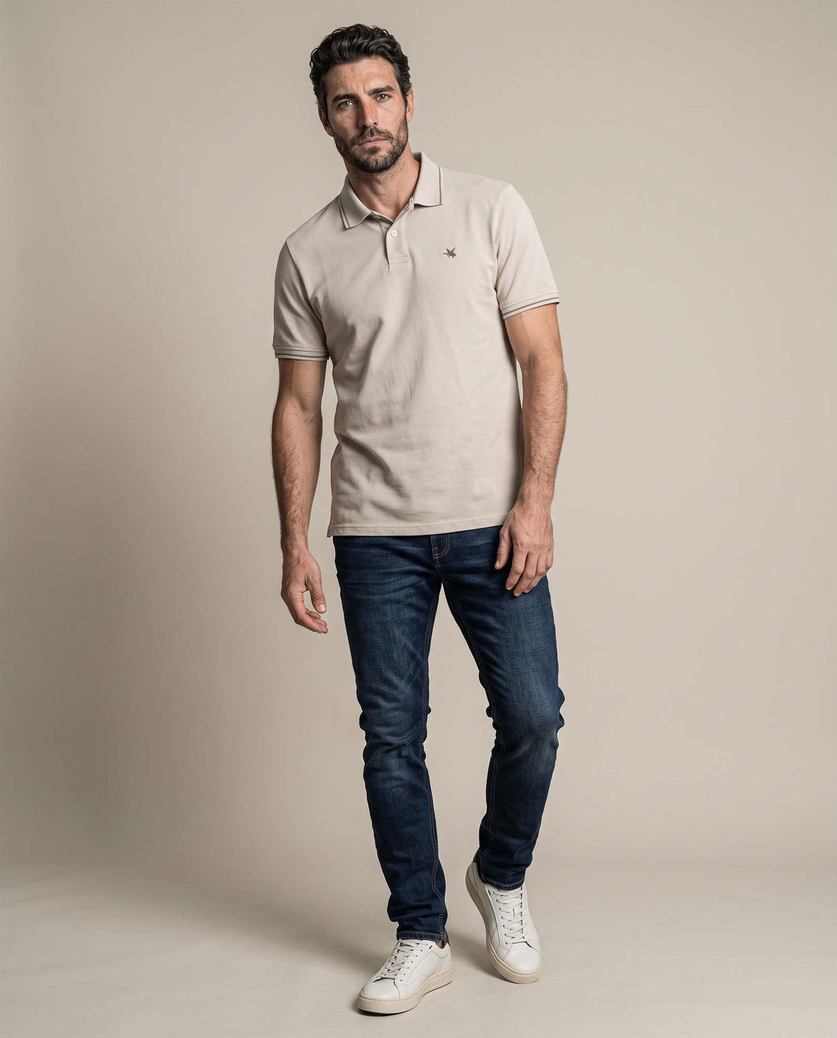 Men's Polo Shirt 605H132 - Raw 63_605H132_CRU110103_4