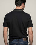 Men's Polo Shirt 605H133 - Black 63_605H133_NEG194007_6