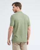 CLASSIC FIT COTTON PIQUE  POLO IN GREEN