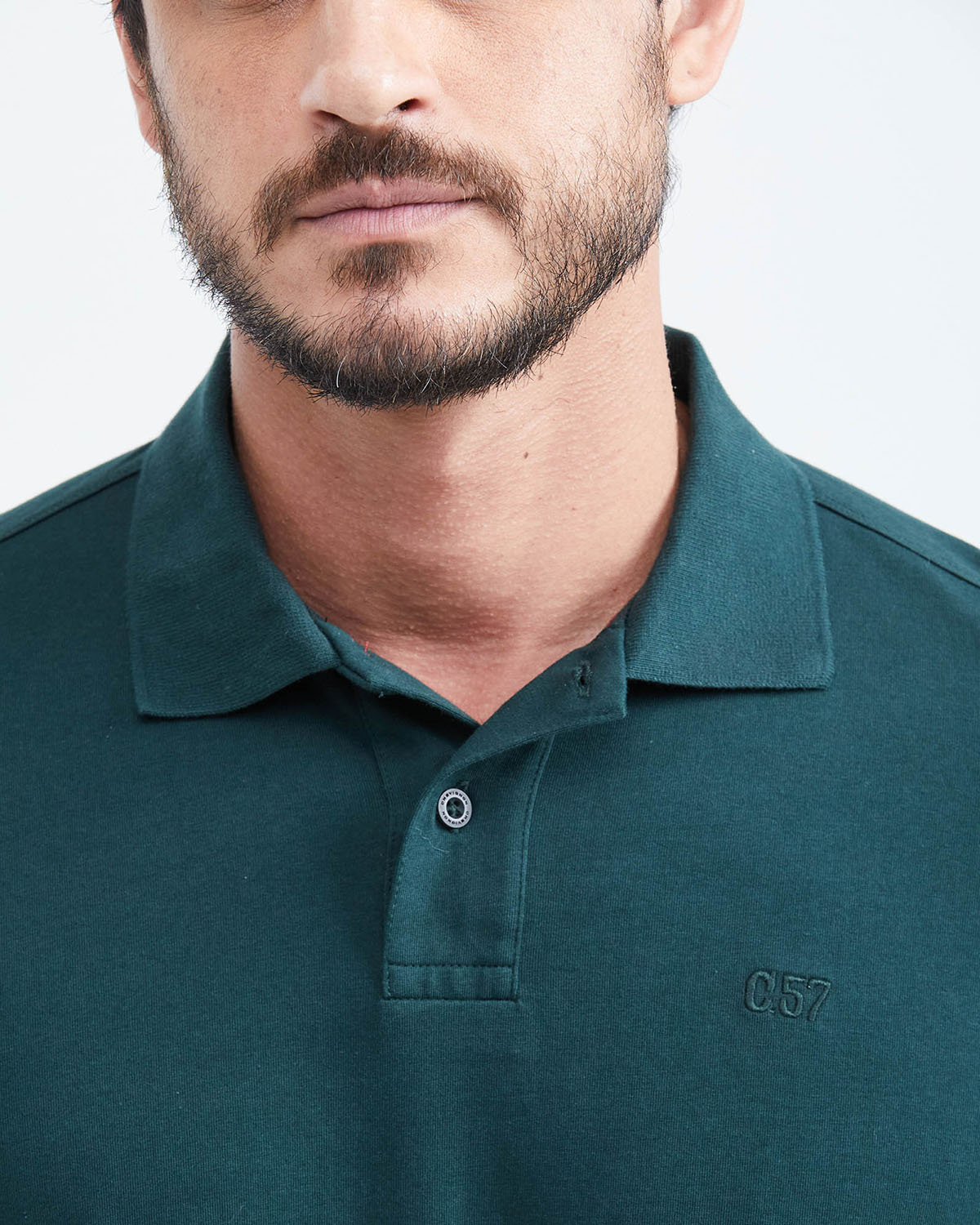 POLO LONG SLEEVE IN GREEN