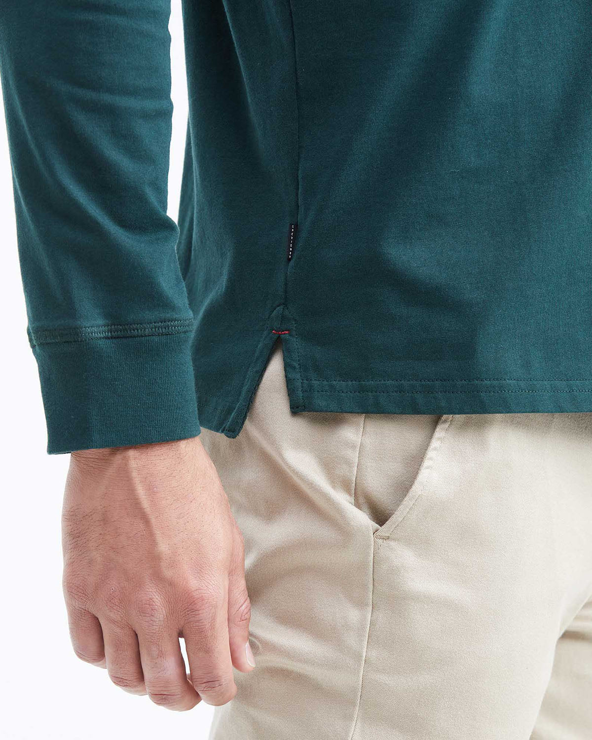 POLO LONG SLEEVE IN GREEN