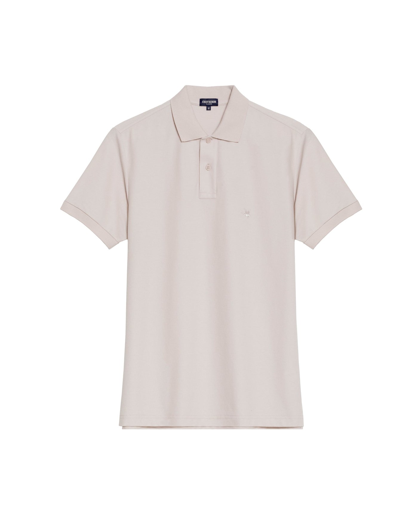 Mens Regular Fit Short Sleeve Polo Shirt in Cotton, Compass - Brown 63_609G000_CAF171311_3