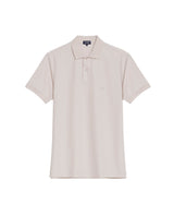 Mens Regular Fit Short Sleeve Polo Shirt in Cotton, Compass - Brown 63_609G000_CAF171311_3