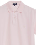 Mens Regular Fit Short Sleeve Polo Shirt in Cotton, Compass - Pink 63_609G000_ROS153207_8