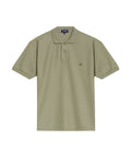 Mens Regular Fit Short Sleeve Polo Shirt in Cotton, Compass - Green 63_609G000_VER170115_3
