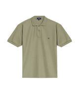 Mens Regular Fit Short Sleeve Polo Shirt in Cotton, Compass - Green 63_609G000_VER170115_3