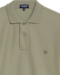 Mens Regular Fit Short Sleeve Polo Shirt in Cotton, Compass - Green 63_609G000_VER170115_8