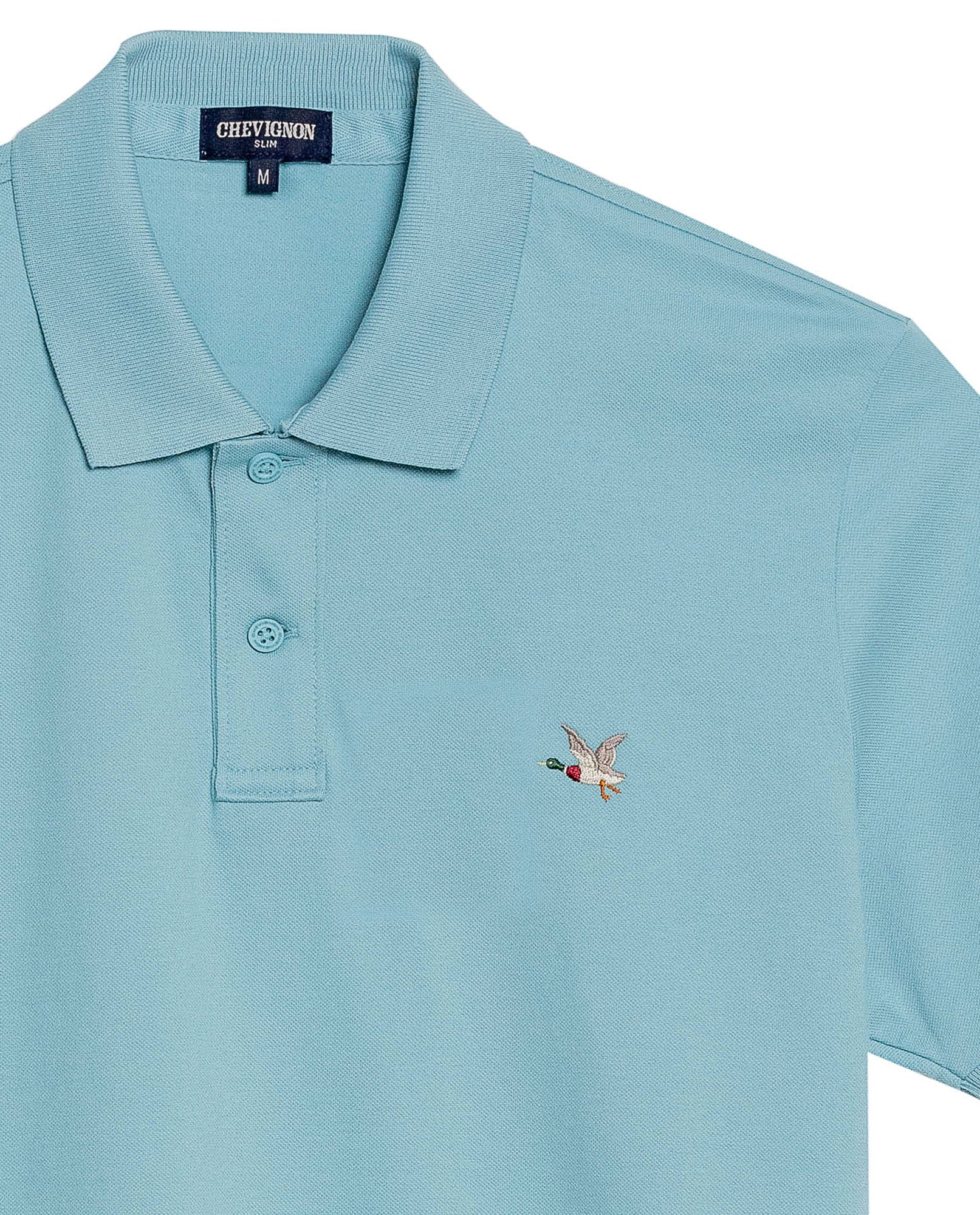 Camiseta Tipo Polo para Hombre - Blue 63_609G001_AZU164414_8