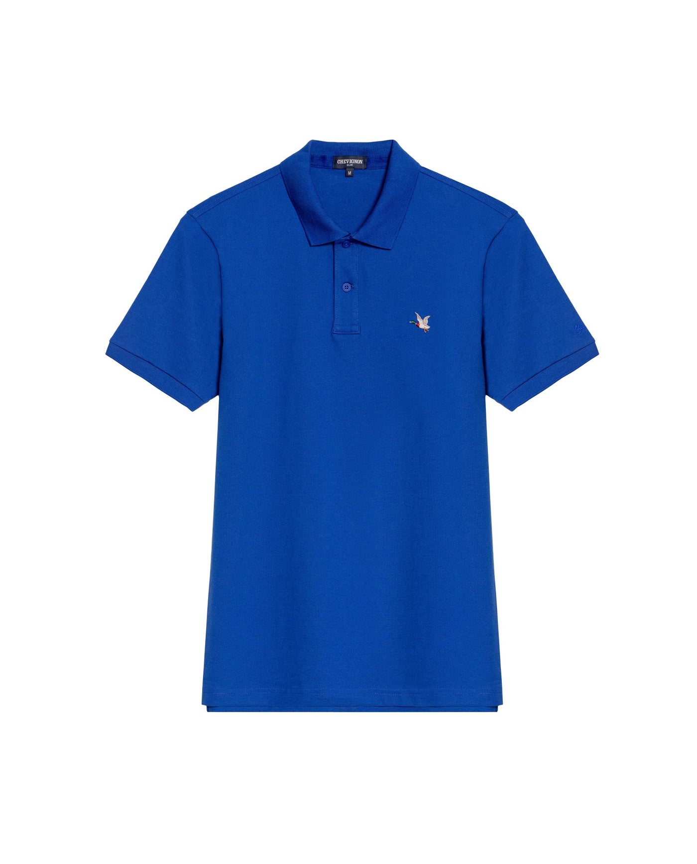 Camiseta Tipo Polo para Hombre - Blue 63_609G001_AZU193953_3