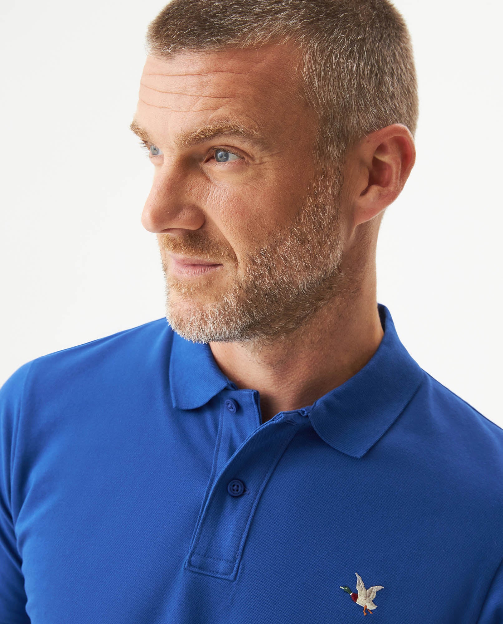 Camiseta Tipo Polo para Hombre - Blue 63_609G001_AZU193953_5