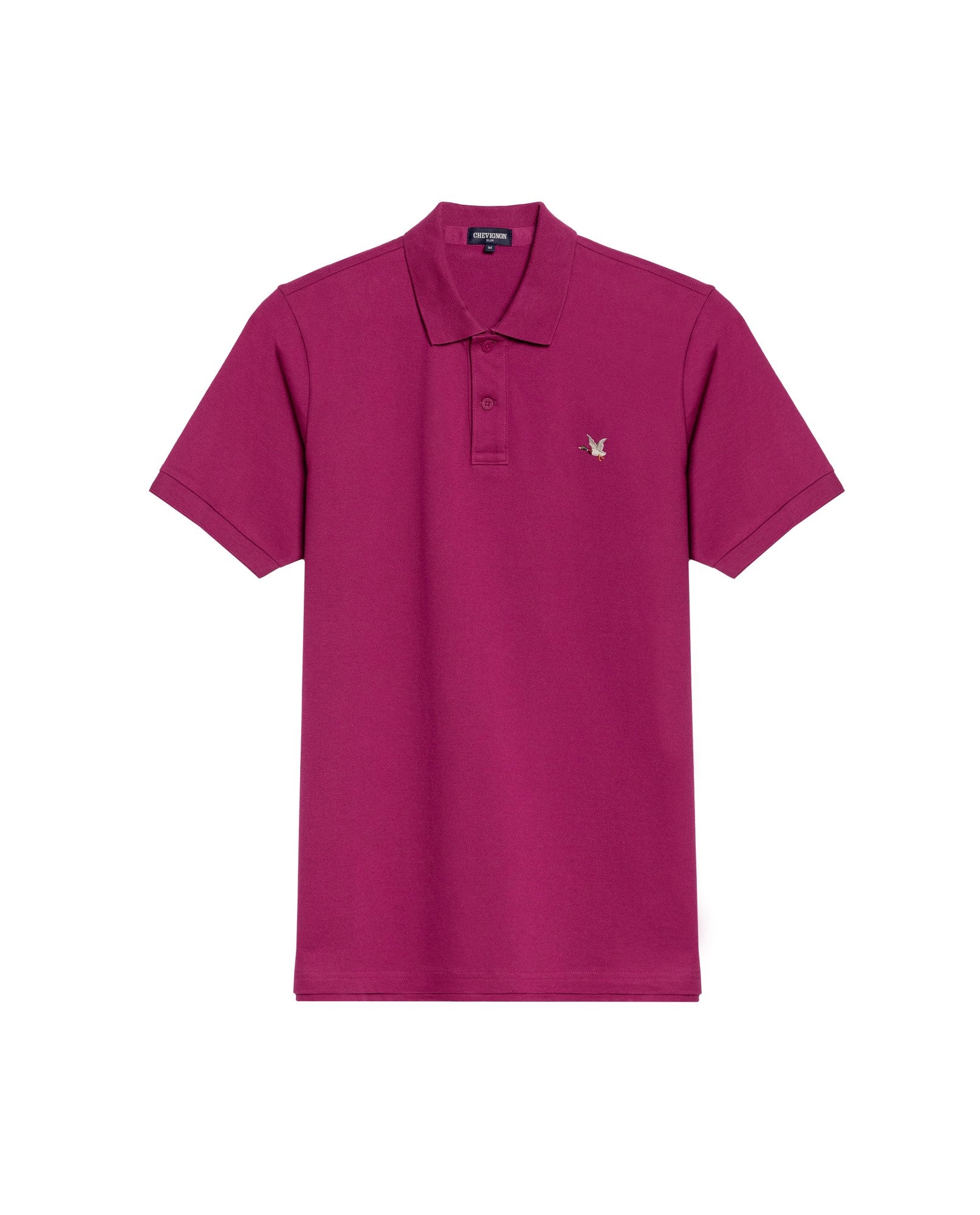 Camiseta Tipo Polo para Hombre - Purple 63_609G001_MOR192432_3