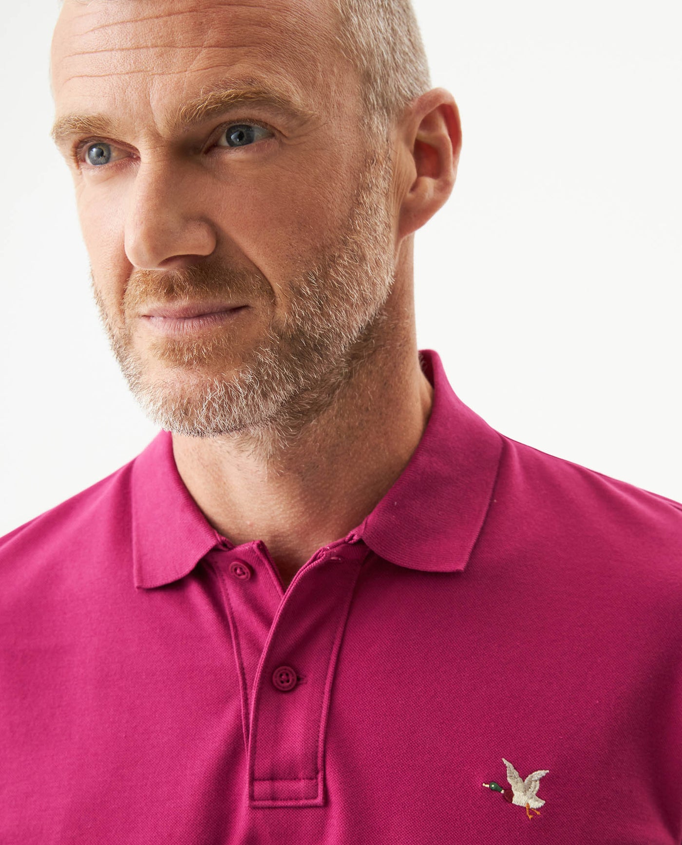 Camiseta Tipo Polo para Hombre - Purple 63_609G001_MOR192432_5