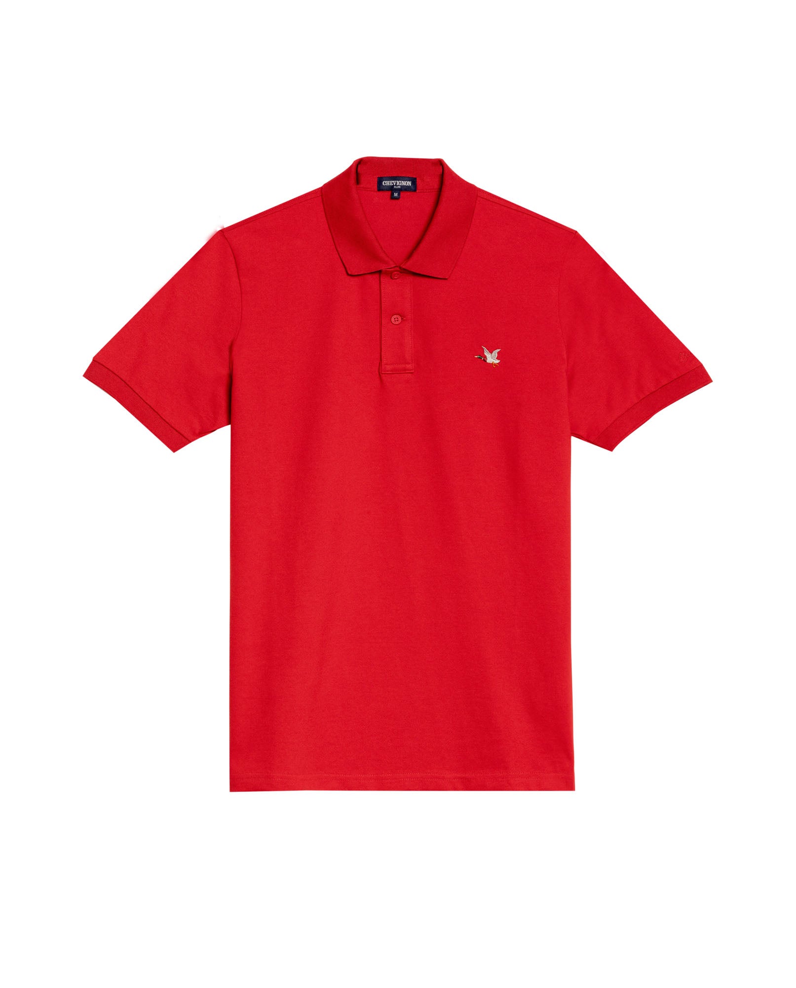 Camiseta Tipo Polo para Hombre - Red 63_609G001_ROJ171654_3