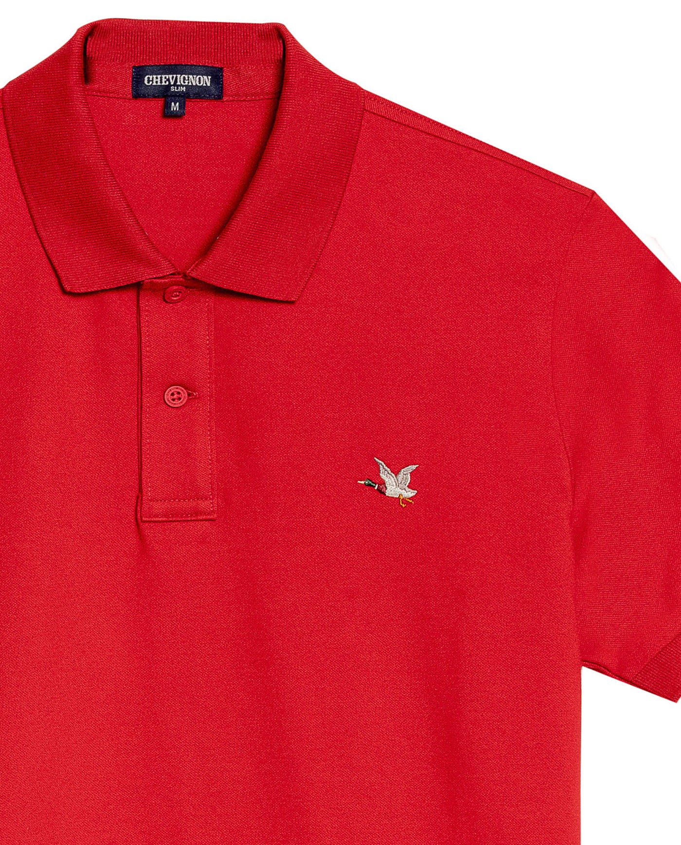 Camiseta Tipo Polo para Hombre - Red 63_609G001_ROJ171654_8
