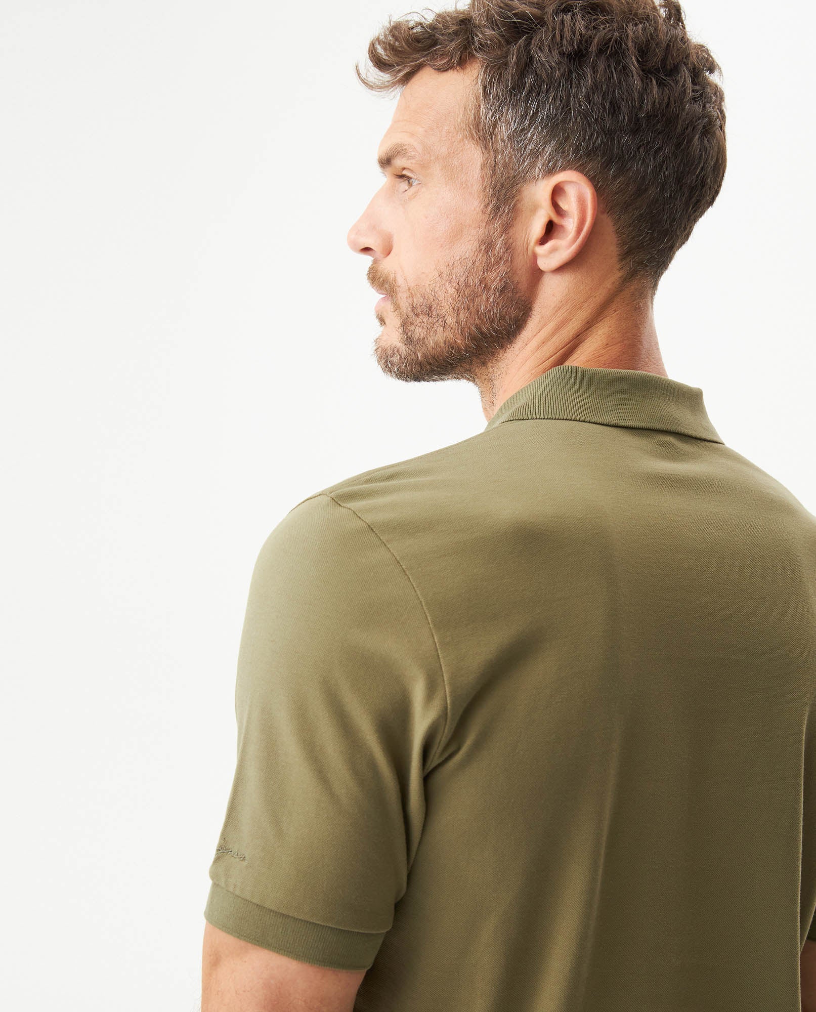 Camiseta Tipo Polo para Hombre - Green 63_609G001_VER180521_7