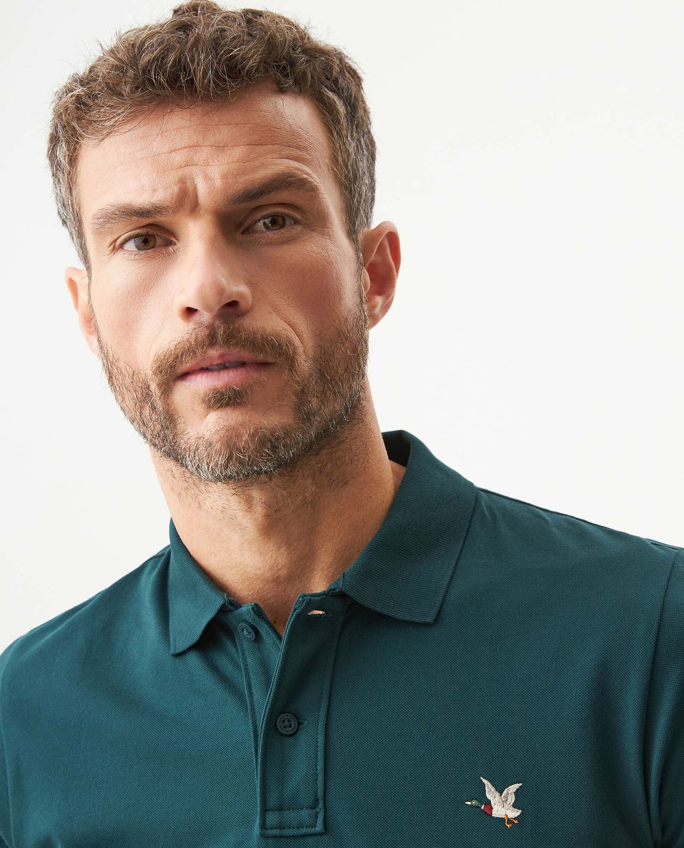 Camiseta Tipo Polo para Hombre - Green 63_609G001_VER195320_5