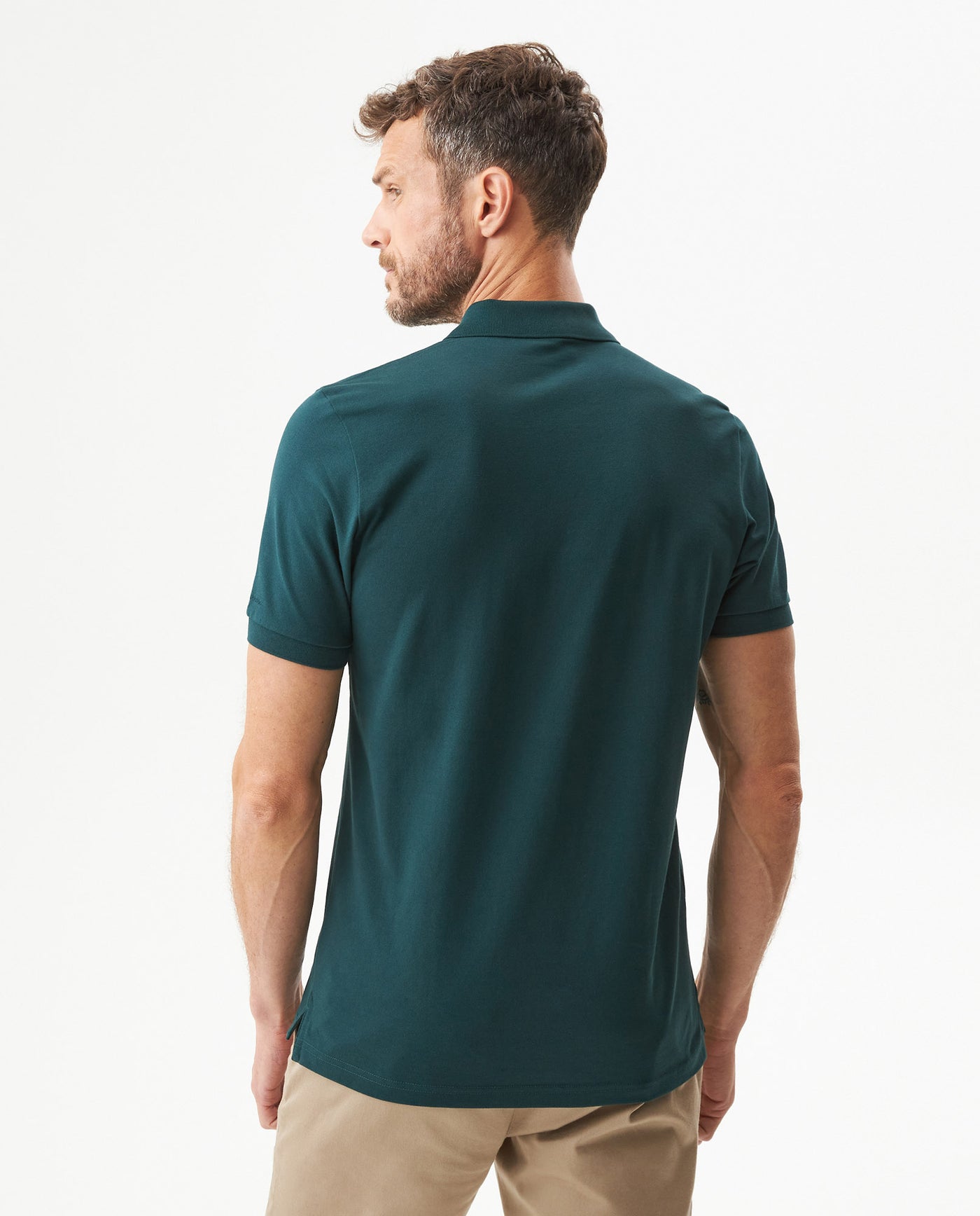 Camiseta Tipo Polo para Hombre - Green 63_609G001_VER195320_6