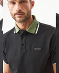 Men's Slim Fit Polo Shirt in Cotton Stretch Blend, Horizon 609G003 - 4