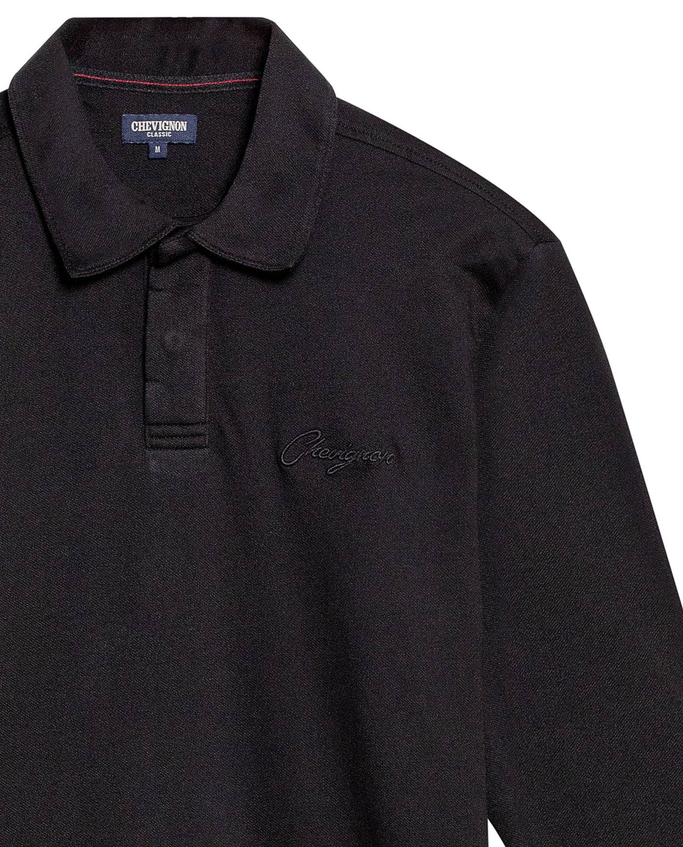 Men's Long Sleeve Relaxed Fit Polo Shirt in Cotton-Polyester Blend, Dock 609G004 - 7
