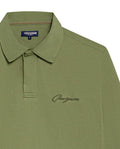 Men's Long Sleeve Relaxed Fit Polo Shirt in Cotton-Polyester Blend, Dock 609G004 - 7