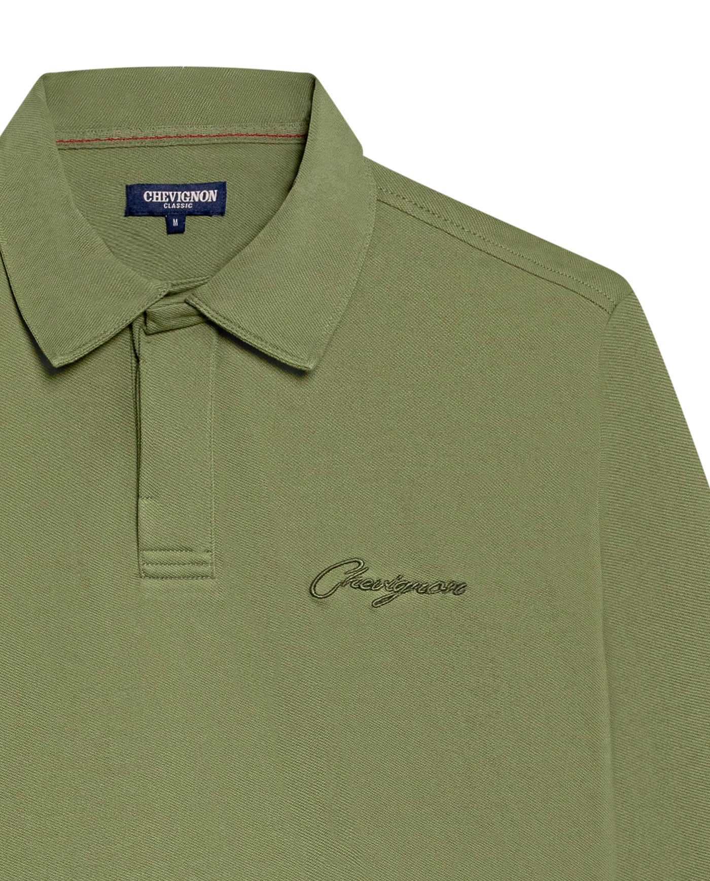 Men's Long Sleeve Relaxed Fit Polo Shirt in Cotton-Polyester Blend, Dock 609G004 - 7