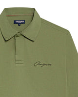Men's Long Sleeve Relaxed Fit Polo Shirt in Cotton-Polyester Blend, Dock 609G004 - 7